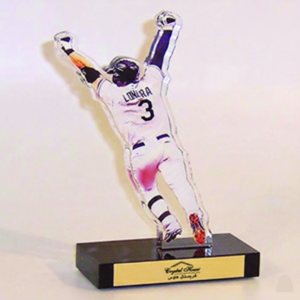 Clear Acrylic Trophy with Engraving