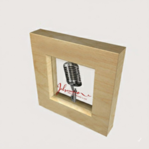 Self-Standing Wooden and Acrylic Trophy (Copy)